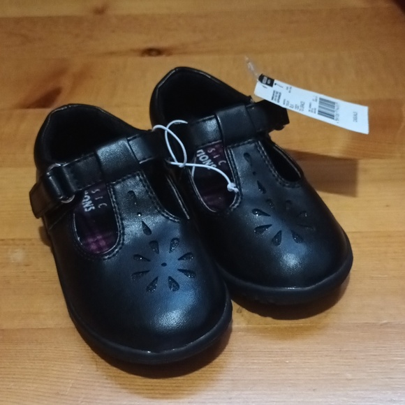 Size 7 little basic edition black dress shoes NEW TAGS STILL ON - Picture 11 of 11